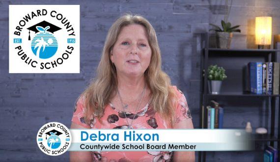 School Board Vice Chair Debra Hixon